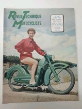  RTM REVUE TECHNIQUE MOTOCYCLISTE N*78 AVRIL 1954 STARLETT 2 TEMPS ADLER