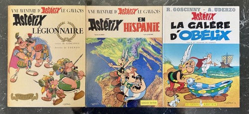 Asterix lot bd - 3, toutes