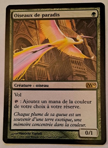 Magic mtg oiseaux de paradis - mtg,