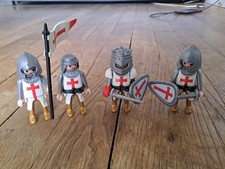 Playmobil 4534 4670 chevalier  croisé Moyen-âge Knight