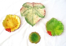 Lot plats feuille vigne - feuille,
