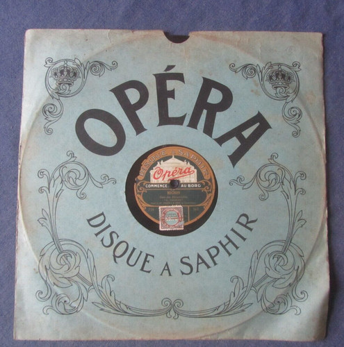 Ancien disque tours bakkers - 78,