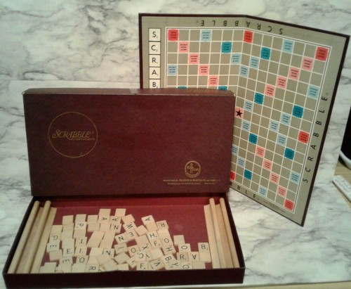 Vntg 1953 scrabble crossword - vntg,