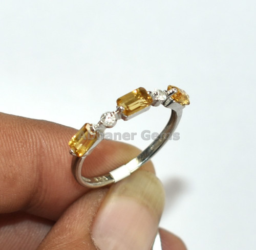 Bague semi bande légère - légère, en