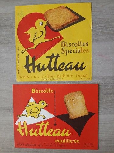 Buvards biscottes hutteau - !,