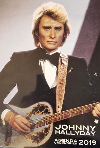 Calendrier johnny hallyday - johnny,