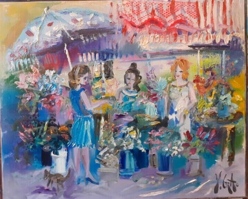 Tableau yvon grac - tableau, "les