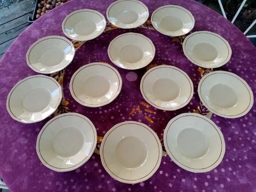 Assiettes dessert blanc - à,