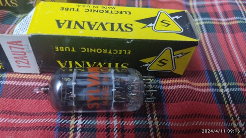 Tube 12au7a ecc82 sylvania nos - tube,