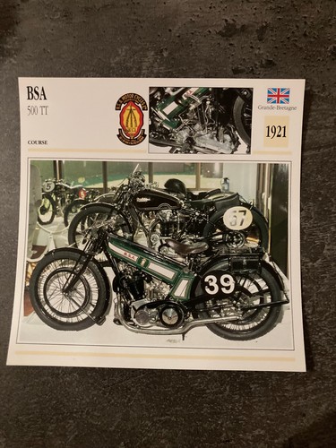 Carte fiche moto - carte,
