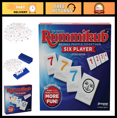 Six player rummikub edition - player,