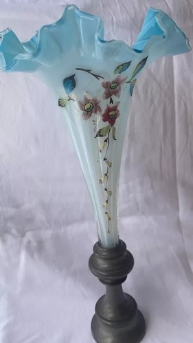 Ancien soliflore opaline
