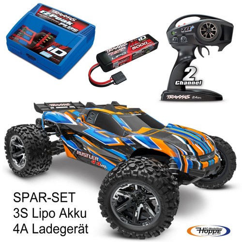 Traxxas rustler 4x4 vxl - traxxas,