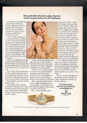 Rolex publicité montre oyster - publicité,