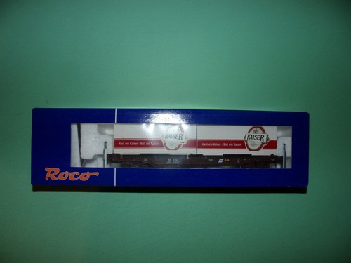Roco wagon kangourou caisses - wagon, +