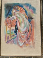 Peinture femme nue aquarelle - peinture,