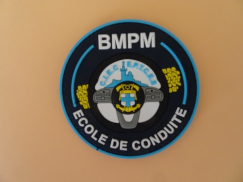 écusson pompier école - , de
