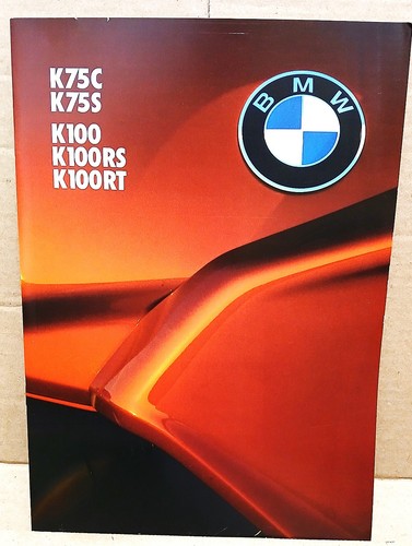 Vintage 1985 bmw k75c k75s - bmw,