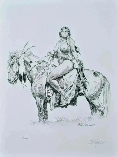 Paolo serpieri guerrière - serpieri,