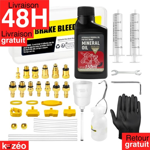 Kit purge freins hydrauliques - purge,