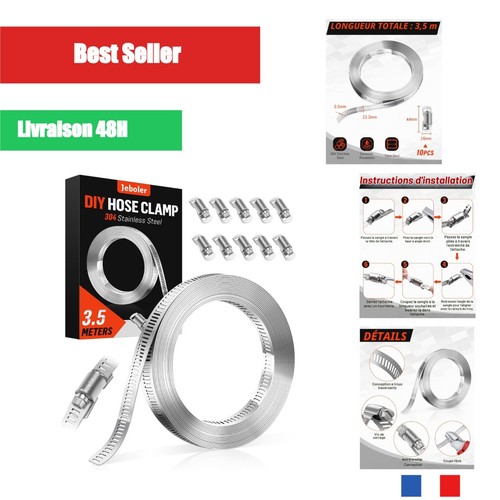 Collier serrage inox - collier,