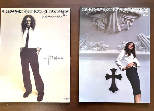 Lot chrome hearts magazine - hearts,