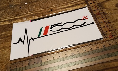 Fiat quattro tinte 500 sticker - tinte,