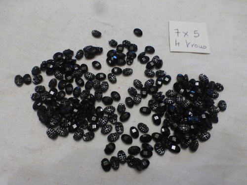Lot 200 ancienne perle jais - lot,