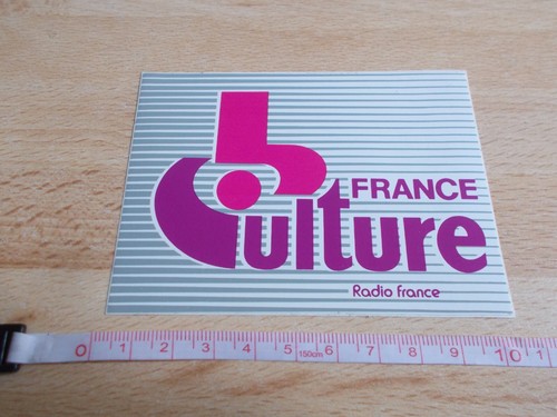 Autocollant radio france - radio,