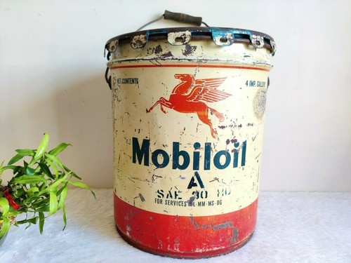 Vintage mobiloil moteur - vintage,