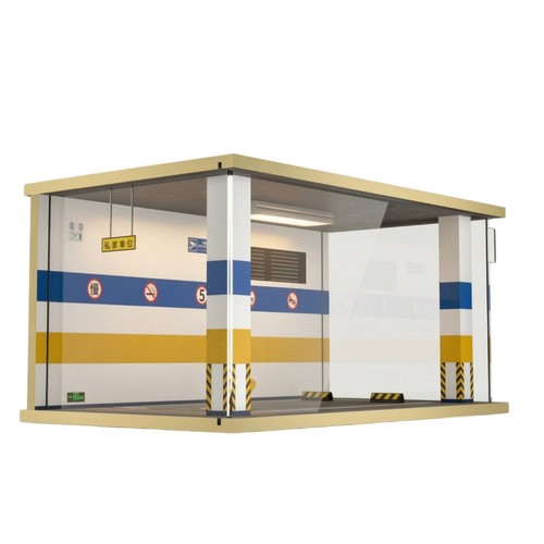 Garage diorama bois - en,