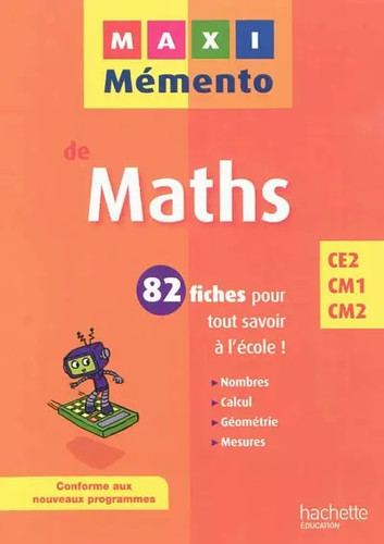 Maxi memento maths - maxi,