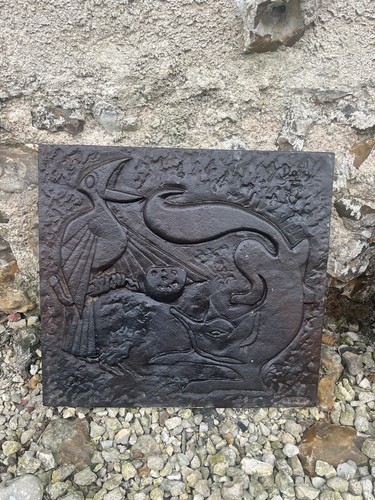 Ancienne plaque cheminee - ancienne,