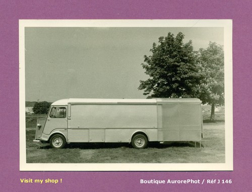 Photo vintage vieux fourgon - vintage,
