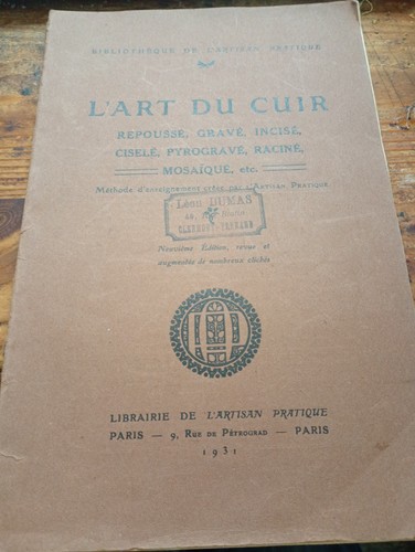 Art cuir librairie de - du,