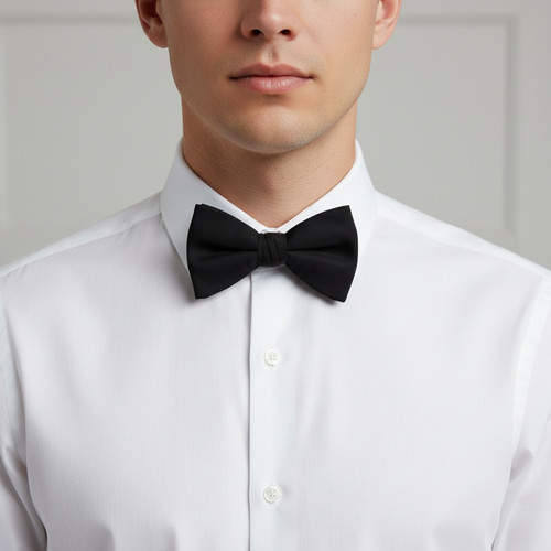 Noeud papillon noir - , homme