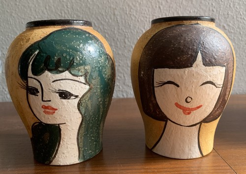 Paire vases vintage - paire,