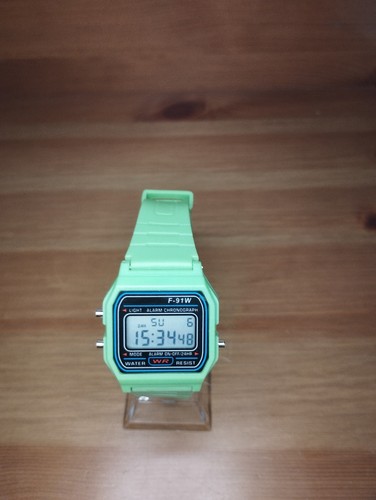 Montre digitale verte vintage - digitale,