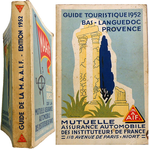 Guide touristique 1952 maaif - guide,