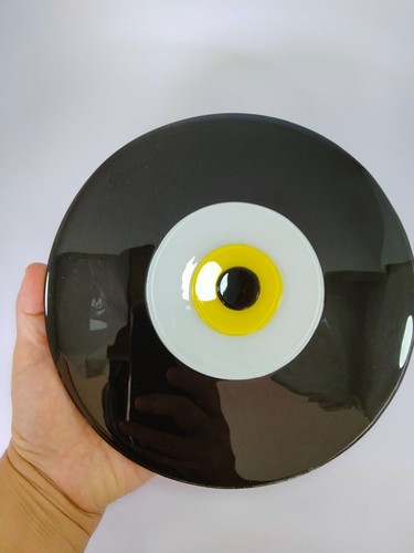 Amulette verre noir turc - verre,