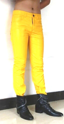Pantalon moto cuir - pantalon, de