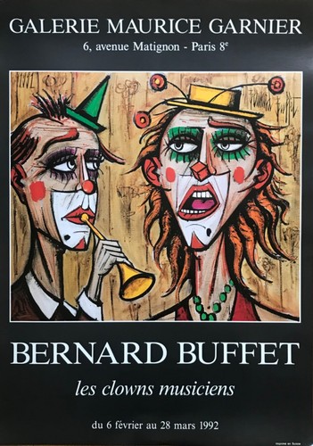 Bernard buffet affiche - bernard,