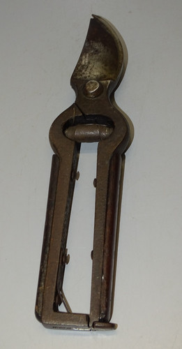 Ancien secateur avec manches - -ancien,
