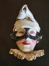 Masque porcelaine vénitien - porcelaine,