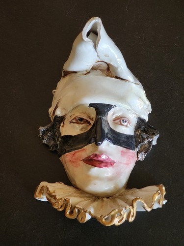Masque porcelaine vénitien - masque,