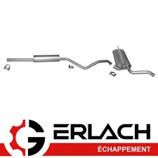 Echappement silencieux pour