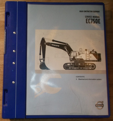 Volvo ec750e pelleteuse - ec750e,