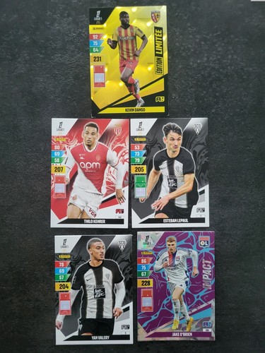 Lot cartes panini adrenalyn - cartes,