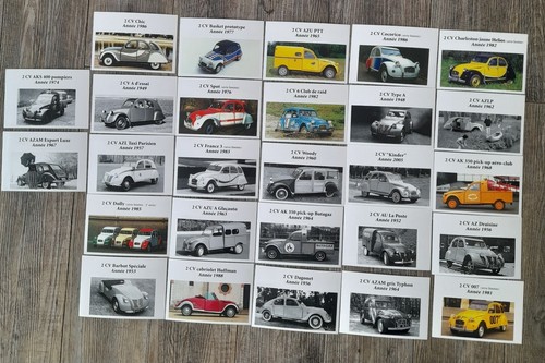 Carte postale film - film, citroën