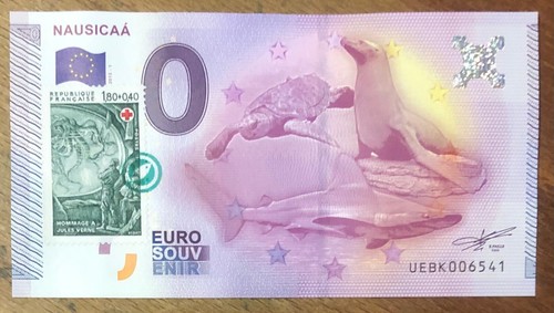 2015 nausicaà timbre billet - +,
